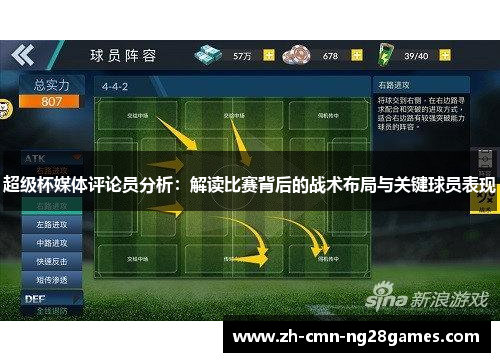 超级杯媒体评论员分析：解读比赛背后的战术布局与关键球员表现