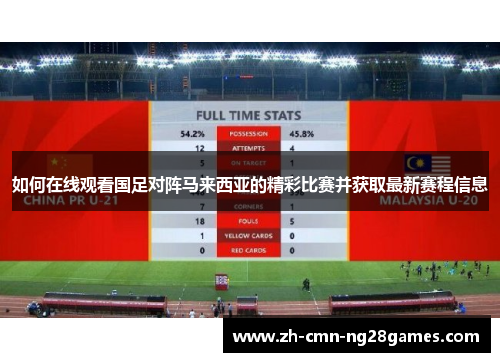 如何在线观看国足对阵马来西亚的精彩比赛并获取最新赛程信息